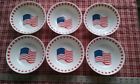 Ls-20145 Unbranded Melamine American The Beautiful Flag Cereal Salad Soup Chili