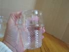Luigi Bormiolo Ice Cream Cone Gelato Cups Bowls Dishes 6 Glass Clear Bormioli Spa Italy 032622022214