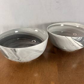 809886 Luminarc P9837/809886 Salad Bowl Diwali Granite Marble Serving Noodle Dishwasher Safe 12cm
