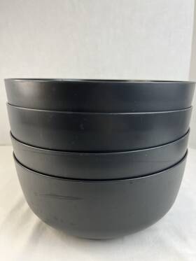 200054069 Made By Design Serving Bowls Lot Of 4 140 Oz Used Once Picnic Reunion Reception