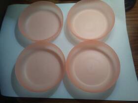 Mainstays 849434055725 Set Of 4 Plastic Bowls Microwave And Dishwasher Safe