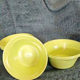 Msa-021-002-15 Mainstays Scuba Lime Green Polypropylene Bowl Set 12