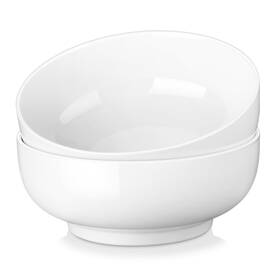 Regular038 Malacasa Large Serving Bowls - 60 Oz 8 Inch Salad Set Of 2 White Mixing For