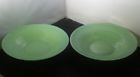Martha Stewart By Mail Jadeite Fenton Green Shallow Soup Bowl