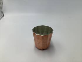 418055 Mauviel Mftpassion Copper Tinned Canele Mold 2.2-in