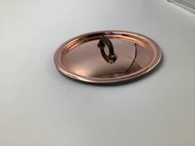 650816 Mauviel Mftheritage 150/200/250 Ci Lid With Cast Iron Handle 6.3-in