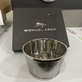 123504 Michael Aram Ivy And Oak Nut Dish No Spoon Included