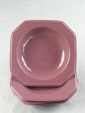 C6104 Mikasa 4 English Chintz Lilac Haze 8.5 Inch Soup Salad Bowls