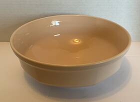 C6106 Mikasa 8.5 Inch Serving Vegetable Bowl English Chintz Peach Bloom Made Japan