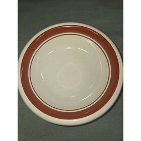 Mikasa Ha201 Couture Bob Van Allen Campari Cereal Bowl Japan Retro Brown Cream