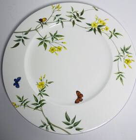 Hk721 Mikasa Butterfly Fancy Serving Plate