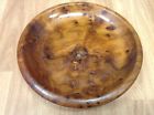 Moroccan Bazaar Exotic Burlwood Thuya Wood Decor Centerpiece Plate Bowl N 627174154812