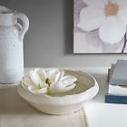 Mp162-0221 Madison Park Ceramic Bowl In White Finish 086569991010