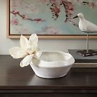 Mp162-0222 Madison Park Ceramic Bowl In White Finish 086569991034
