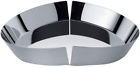 Msm01 Alessi Broken Fruit Bowl Silver