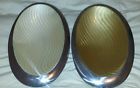 Mt0163 Mt0171 14 Nambe Set Bowl Coquille " Two Metal