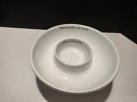 Mud Pie 718540437797 Shrimp Cocktail Serving Set
