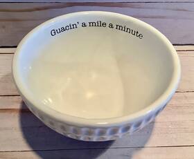 Mud Pie 718540956694 Nwt Mudpie Inch Guac A Mile Minute Guacamole Salsa Bowl