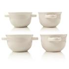 N-a Crockpot Double Handle Soup Bowls Set Of Pearl 085081307590