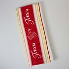 N-a Fiesta Logo Stripe Kitchen Towel Huge Saving 0028332536073
