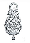N-a Ganz Pineapple Welcome Wall Hook By Free Shipping 0661371484877