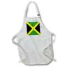 N-a Jamaican Flag Full Length Apron By White 0190133050307
