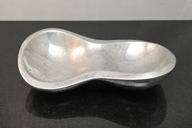 Mt0040 Namb 2008 Aluminum Alloy Double Bowl Dish Sean O Hara - Rare Htf