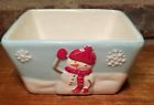 Nicholas Square Merry Soup Cereal Bowl Blue Excellent