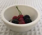 Nm070 Unbranded Marble Dip Bowl Oz Designer Kitchen Fancy White Serving