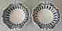Nm603 Madison Collection Neiman Marcus Direct The Black White Soup Salad Bowls 2 New