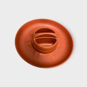 Nordic Ware 011172680150 Microware Microwave Chip Dip Snack Server Bowl Sport Food Party Tray