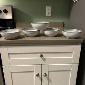 8667 Noritake 5 Or 10 Sierra Twilight Cereal Bowls 6 1/2 Inch Stoneware