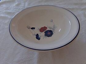 9121 Noritake Ireland Keltcraft Harlequin 9 Inch Round Vegetable Serving Bowl Euc