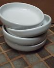Not Specified 4 Small White Finger Kitchen Bowls 3.5 Diameter Boxed Stoneware Sauce Or Salt C 786460651500