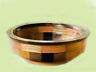 Np006 Wooden Np Salad Bowl For Serving Fruits Pasta Nut