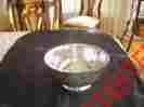7873721908 Oneida Brand New Paul Revere Siler Plated Bowl With Liner 8 Inches