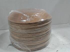 Palm Naki 840320601163 Newmissingbox - Round Leaf Bowls 40 Count 8 Inch