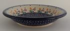 P4854a Pasta 9 Bowl Pottery " Cer-maz Pattern Polish Boleslawiec Stoneware