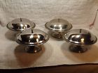 47582 Pasta Serving Dish Solid Vollrath Bowl 4 Lid Vintage 18-8 Stainless Silver