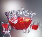 Pb8 Prodyne Piece Punch Salad Bowl Combo Set Clear 022494160282