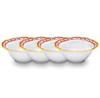Pchal04 Squared Bowl Set New Melamine Cereal Bowls Kitchen 847207028990