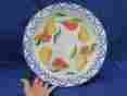 Pea4r Clay Art Mosaic Stone Lite Large 16 Decorative Bowl Hand Painted