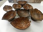 8-coconut Pedestal Decorative Real Display Hawaiin Stands Nuts Bowls Candy