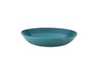 Pg9005-2517 Le Creuset Stoneware Pasta Bowl Caribbean Exterior Enamel 7437157442484