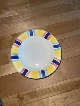 8664065 Pier 1 Soup Cereal Bowl Dessert Salad 2.5 X 8 Inch Set Of 4