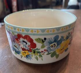 311sdib Pioneer Woman Floral Serving Bowl Stoneware # 3223din - 6 Inch Medium