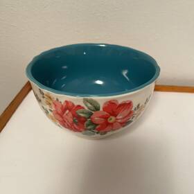 20241117.1.57 Pioneer Woman Vintage Floral Footed Cereal Soup Bowl Replacement 1 - 4 Available