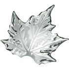 10086500 Plate 2015 Satin Nib Vase Crystal Champs Elysees " 10 Lalique Leaf