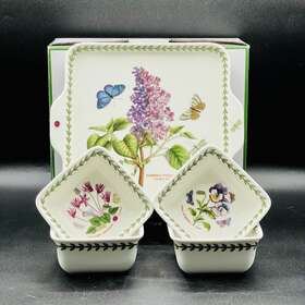605249 Portmeirion Botanic Garden Collection 5-piece Accent Bowl Set