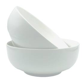 Hlm-8cw Portown Large Serving Bowl Set Of 2 8 Inch 54 Oz Ceramic Bowls Pack Pasta